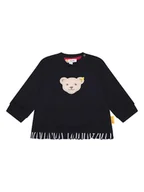 Bluzy i sweterki niemowlęce - Steiff Bluza w kolorze czarnym - miniaturka - grafika 1