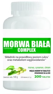 Domowa Apteczka DOMOWA APTEC morwa biała x 200 tabl - Suplementy diety - miniaturka - grafika 1