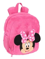 Plecaki - Safta MINNIE MOUSE - Plecak do przedszkola dostosowany do wózka, łatwy do czyszczenia, idealny dla dzieci w różnym wieku, wygodny i wszechstronny, jakość i wytrzymałość, 22 x 10 x 27 cm, Różowy kolor, - miniaturka - grafika 1