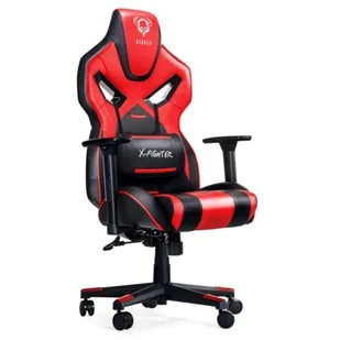 Diablo X-Fighter Czarno-Czerwony (X-FIGHCZCZ) - Fotele gamingowe - miniaturka - grafika 1