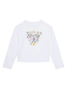 Guess Bluzka J5YI36 K6YW4 Biały Regular Fit - Bluzki damskie - miniaturka - grafika 1