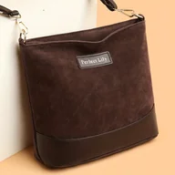 Torebki damskie - TEMU Perfect Lily Elegancka Damska Torba na Ramię z Odpinanym i Regulowanym Paskiem - Miękka Tkanina, Idealna na Codzienne Dojazdy, Podróże, Zakupy - - miniaturka - grafika 1