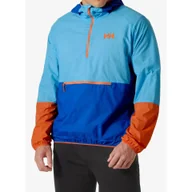 Odzież trekkingowa damska - Kurtka przeciwwiatrowa męska Helly Hansen Roam Wind Anorak - miniaturka - grafika 1
