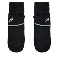 Rękawiczki sportowe męskie - Rękawiczki Męskie Asics Wind-Block Running Gloves 3013A901 Czarny - miniaturka - grafika 1