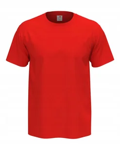 Koszulka męska T-shirt męski Stedman Comfort-T Scarlet Red DUŻY ROZMIAR 5XL - Koszulki męskie - miniaturka - grafika 1