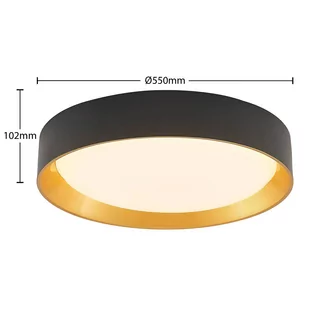 Lindby Kambia lampa sufitowa LED, 55 cm - Lampy sufitowe - miniaturka - grafika 3