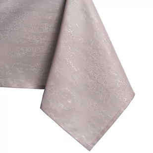 Obrus Vesta Pudrowy róż Tłoczony Nowoczesny 140x500 owal AmeliaHome - TCLOTH/AH/VESTA/HMD/POWDERPINK/O140X500 - Obrusy i serwetki - miniaturka - grafika 1