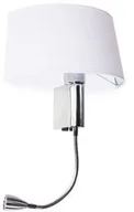 Lampy ścienne - AMADEO OVAL WHITE + 3W LED - miniaturka - grafika 1