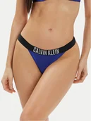 Stroje kąpielowe - Calvin Klein Swimwear Dół od bikini KW0KW02392 Granatowy - miniaturka - grafika 1