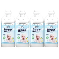 Środki do prania - 4x Płyn do płukania tkanin LENOR Sensitive 64 prania 1,6 l - miniaturka - grafika 1