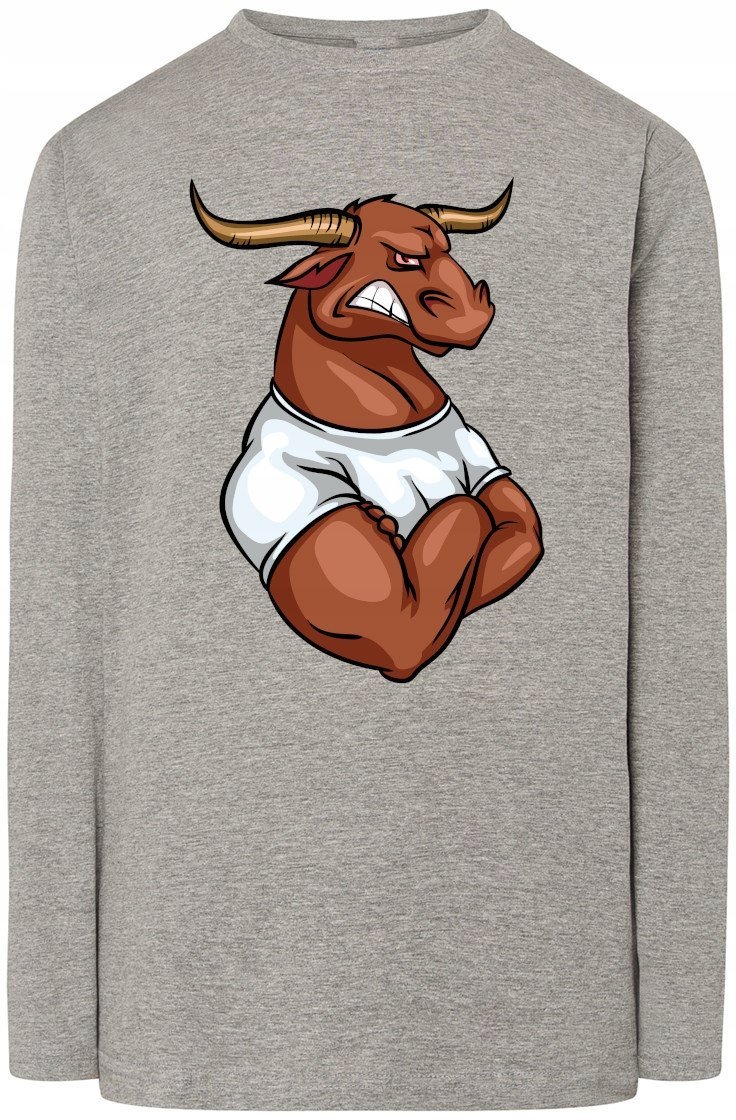 Byk Męska Modna Bluza Longsleeve Rozm.L