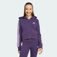 Bluzy dla dziewczynek - Bluza z kapturem Essentials Full-Zip Kids - Adidas - miniaturka - grafika 1