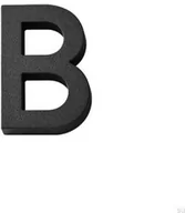 Numery na dom - Numeracja domu Modern mała litera B Aluminium - miniaturka - grafika 1