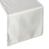 Obrusy i serwetki - Bieżnik beżowy wykończony koronką SAVONA 35x180 EUROFIRANY - miniaturka - grafika 1