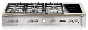 Płyta gazowa do zabudowy Płyta ceramiczno-gazowa LOFRA Range Top Dolcevita 120 ACCIAIO SATINATO TRS126/5C/Bronze - Płyty gazowe do zabudowy - miniaturka - grafika 1