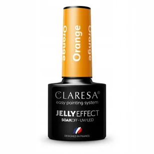 Claresa Jelly Blue lakier hybrydowy 5 ml - Lakiery do paznokci - miniaturka - grafika 6