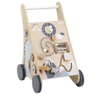 Chodziki - Drewniany chodzik interaktywny z klockami, Tryco - miniaturka - grafika 1