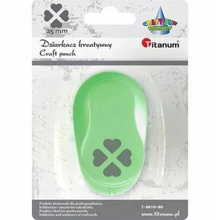 Titanum Dziurkacz z motywem Serca 25mm - - Dziurkacze - miniaturka - grafika 1
