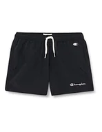 Spodenki damskie - Champion Szorty kąpielowe dla dzieci i chłopców Eco Future Pacific Sand z recyklingu nylon szorty bermudy, czarny, 5-6 Lat - miniaturka - grafika 1