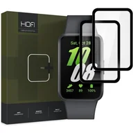 Akcesoria do smartwatchy - Szkło hybrydowe HOFI Hybrid Pro+ do Samsung Galaxy Fit 3 Czarny (2szt.) - miniaturka - grafika 1