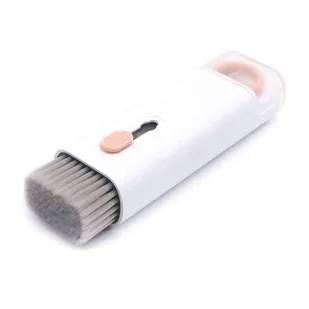 Czyścik Wielofunkcyjny zestaw czyszczący do słuchawek airpods klawiatur 7w1 Różowo-biały - Części i akcesoria do laptopów - miniaturka - grafika 14