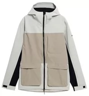 Kurtki męskie - 4F Męska kurtka Technical Jacket, jasnobrązowa, L - miniaturka - grafika 1