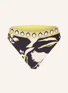 Stroje kąpielowe - Seafolly Dół Od Bikini Z Wysokim Stanem Birds Of Paradise schwarz - miniaturka - grafika 1