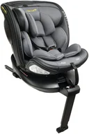Foteliki samochodowe - FOTELIK SAMOCHODOWY VIGO 40-150cm ISOFIX i-SIZE OBROTOWY 360° RWF Z NOGĄ SZARY - miniaturka - grafika 1