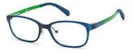 Okulary korekcyjne, oprawki, szkła - Okulary korekcyjne Polaroid Kids PLD D821 RNB - miniaturka - grafika 1