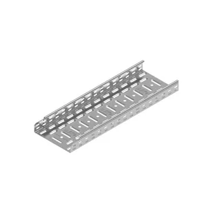 Baks Korytko kablowe 50x60mm KGR/KPR50H60/3 160224 /3m/ 160224 - Kanały kablowe - miniaturka - grafika 1