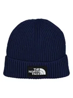 Czapki damskie - The North Face Czapka "TNF" w kolorze granatowym - miniaturka - grafika 1
