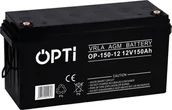 Akumulatory do elektronarzędzi - Volt VOLT Akumulator AGM OPTI 12V 150 Ah - miniaturka - grafika 1