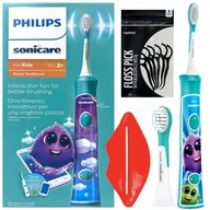 Szczoteczki do zębów dla dzieci - Philips Sonicare Hx6322/04 Szczoteczka Soniczna Dla Dzieci - miniaturka - grafika 1