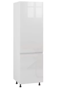 Rimini Słupek Prawy D-60-197 Biały Połysk - Meble kuchenne - miniaturka - grafika 1