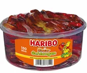 Żelki - HARIBO ŻELKI COLA - SCHLANGEN 1050G /150 SZTUK - miniaturka - grafika 1