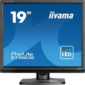 Monitory - iiyama ProLite E1980S-B1 19" 1280 x 1024 VGA LED Czarny E1980S-B1 - miniaturka - grafika 1