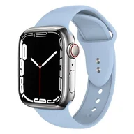 Akcesoria do zegarków - CRONG Pasek Liquid do Apple Watch 38/40/41 mm (błękitny) - miniaturka - grafika 1