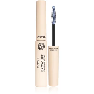 Gosh Brown Lift żel do laminacji brwi 6 ml - Nr 001 Transparent - Akcesoria i kosmetyki do stylizacji brwi - miniaturka - grafika 1