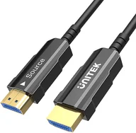 Kable komputerowe i do monitorów - Unitek Kabel HDMI 2.0 AOC 4K/60Hz 40m - miniaturka - grafika 1