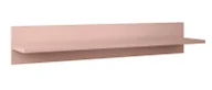 Półki do salonu - Różowa nowoczesna półka wisząca B3-D97 - miniaturka - grafika 1
