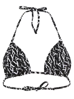 Stroje kąpielowe - Calvin Klein - Damska góra od bikini  trójkątne miseczki  z wypełnieniem, czarny - grafika 1