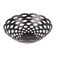 Miski i półmiski - Misa Naomi czarna - miniaturka - grafika 1