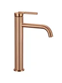 Baterie umywalkowe - Rea Bateria umywalkowa wysoka Argon miedź szczotkowana - miniaturka - grafika 1