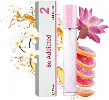 Perfumy Damskie ADDICT2 Perfumetka Owocowe Kwiatowe Piżmo Lotos Grejpfrut