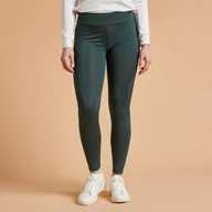 Bryczesy - Legginsy jeździeckie damskie Fouganza 500 ciepłe - miniaturka - grafika 1