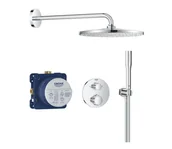 Baterie umywalkowe - GROHE 34880000 - Podtynkowa statyczna bateria prysznicowa GROHTHERM SMARTCONTROL chrom - miniaturka - grafika 1