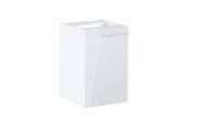 Szafki łazienkowe - Roca Ella Szafka boczna 40x44,6 cm biały A857774806 - miniaturka - grafika 1