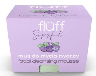 Fluff FLUFF Mus do mycia twarzy Maliny&Migdały 50ml - Kosmetyki do mycia twarzy - miniaturka - grafika 4