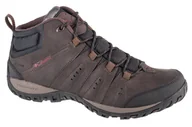 Buty trekkingowe męskie - Buty trekkingowe męskie Columbia Columbia Woodburn II Chukka WP Omni-Heat 2105171231 Brązowe 41 - miniaturka - grafika 1
