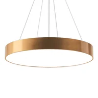 Lampy sufitowe - Regulowana lampa wisząca Sengo 5093 Shilo koło ring do pokoju złota - miniaturka - grafika 1